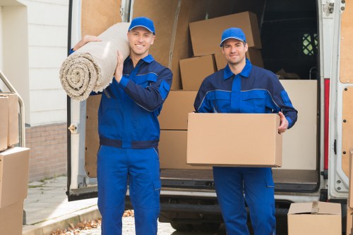 Highbury Removals fleet of modern trucks ready for hire