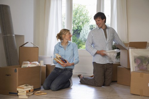 Residential flat move in Highbury with careful handling